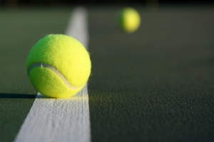 Balls on the Tennis Court    - Budapest