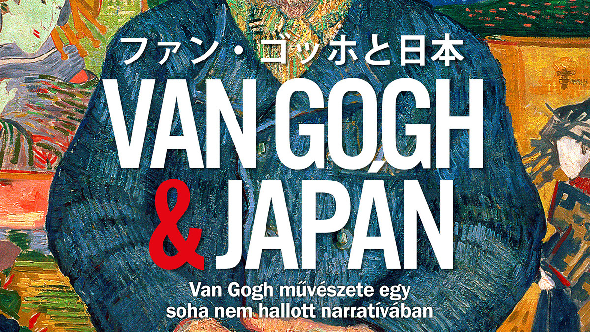 van gogh és Japan exhibition on Screen